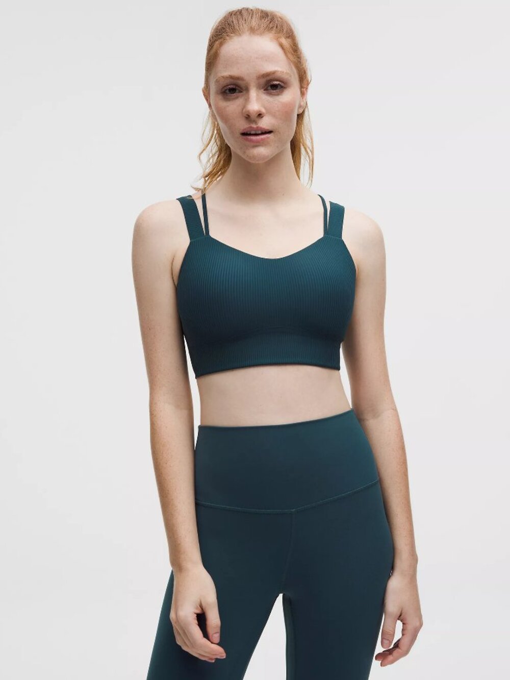 Lululemon Like a Cloud Ribbed Longline Bra *Light Support, D/DD Cup